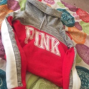 VS Pink Sweater With TurtleNeck